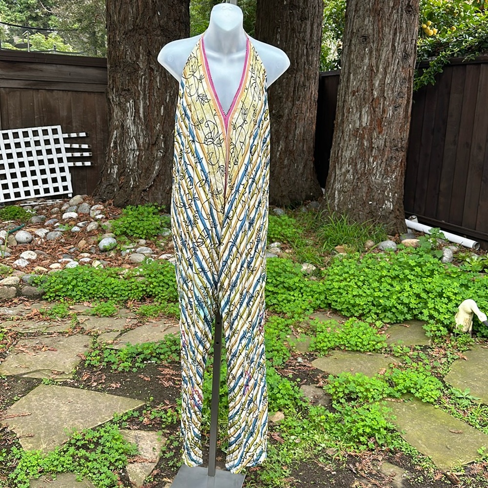 Sun Child Silk Jumpsuit